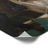 Poster Registre des Mariages par Edmund Leighton - affich (Coin)