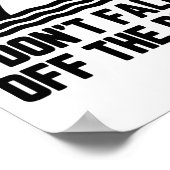Poster Règle 1 Ne tombez pas de la navigation de plaisanc (Coin)