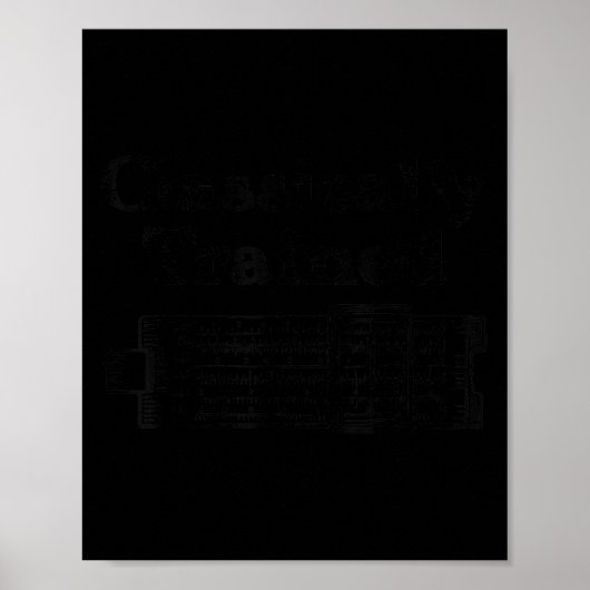 Poster Règle à calcul mécanique og clically formée (Devant)