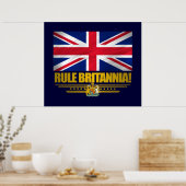 Poster Règle Britannia ! (Cuisine)