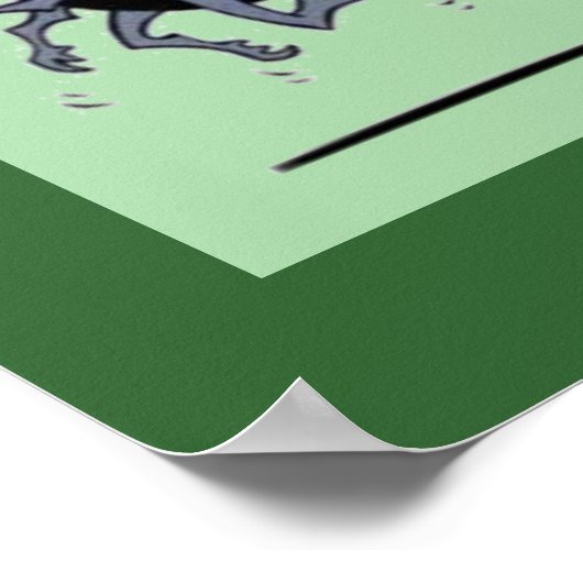 Poster Règle de vol d'entrée (Coin)