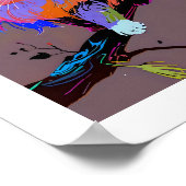 Poster Règle des chats perses (Coin)