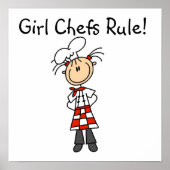 Poster Règle des chefs filles (Devant)