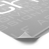 Poster Règle d'or (Coin)