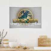 Poster Règle d'or (Cuisine)