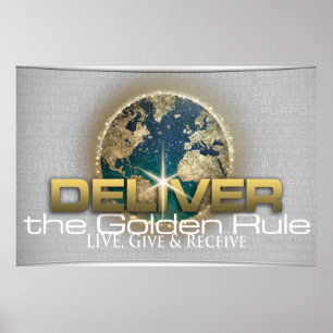 Poster Règle d'or