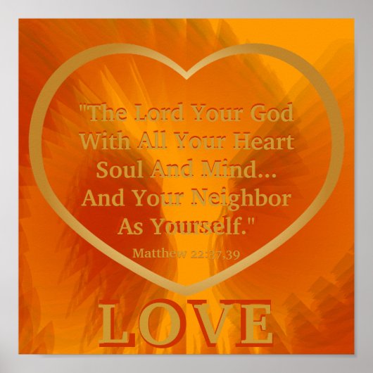 Poster Règle D'Or Sur L'Affiche Des Ailes Angéliques Fièr (Devant)