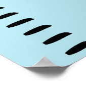 Poster Règle du graphique de croissance féminine | Ma cro (Coin)