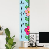 Poster Règle du graphique de croissance féminine | Ma cro (Bureau à domicile)