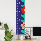 Poster Règle du graphique de croissance féminine | Ma cro (Bureau à domicile)