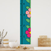 Poster Règle du graphique de croissance féminine | Ma cro (Cuisine)