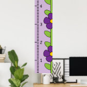 Poster Règle du graphique de croissance féminine | Ma cro (Bureau à domicile)