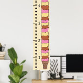 Poster Règle du graphique de croissance féminine | Mon gr (Bureau à domicile)