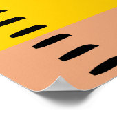 Poster Règle du graphique de croissance humaine | Croissa (Coin)