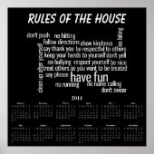 Poster Règlement du Parlement (Devant)