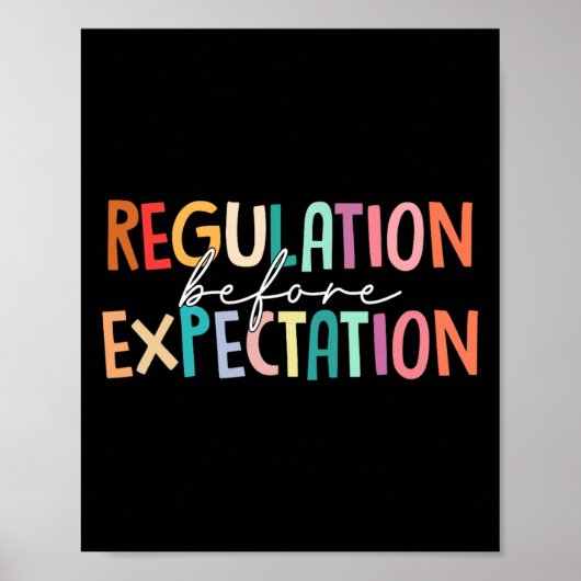 Poster Réglementation avant l'autisme de l'éducation spéc (Devant)