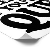 POSTER RÉGLER SI VOUS ÊTES EN QUÊTE (Coin)