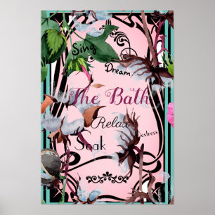 Poster Règles de bain de l'affiche