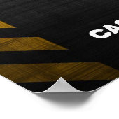 Poster Règles de chambre amusantes pour les Ados (Coin)