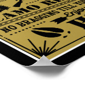 Poster Règles de chasse (Coin)