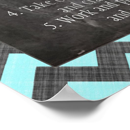 Poster Règles de classe (Coin)