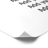 Poster Règles de classe de l'enseignant de l'école Lg. pa (Coin)