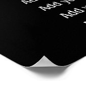 Poster Règles de classe de l'enseignant de l'école - SRF (Coin)