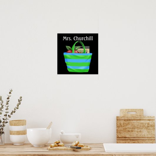 Poster Règles de classe de l'enseignant de l'école - SRF (Cuisine)