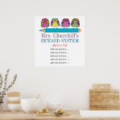 Poster Règles de classe de l'enseignant / RÉCOMPENSES / G (Cuisine)