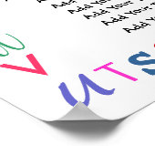 Poster Règles de classe par SRF (Coin)