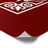 Poster règles de cuisine mignon mot art (Coin)