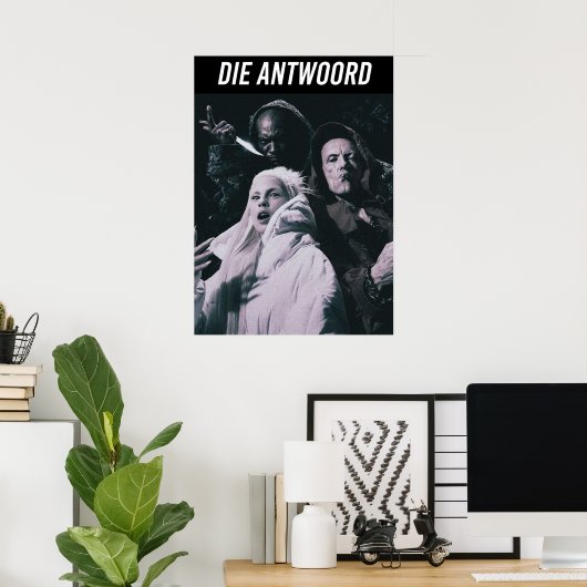Poster Règles de Die Antwoord (Bureau à domicile)