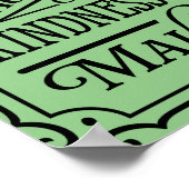 Poster Règles de famille (Coin)