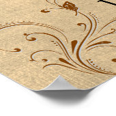 Poster Règles de famille avec Verse biblique (Coin)