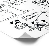 Poster Règles de fratrie (Version Pug plus jeune) (Coin)