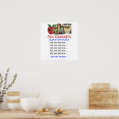 Poster Règles de la classe de l'enseignant à l'école. par (Cuisine)