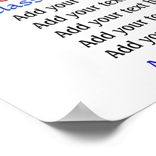 Poster Règles de la classe de l'enseignant à l'école. par (Coin)