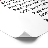 Poster Règles de la classe de l'enseignant par SRF (Coin)