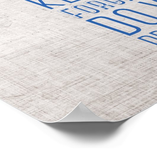 Poster Règles de la maison (Coin)