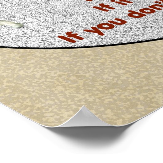 Poster Règles de la maison (Coin)