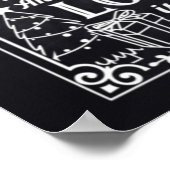 Poster Règles de la maison de Noël (Coin)