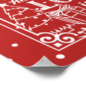 Poster Règles de la maison de Noël (Coin)