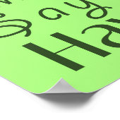 Poster Règles de la salle de jeux (Coin)