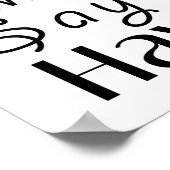 Poster Règles de la salle de lecture (Coin)