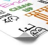 Poster Règles de la salle de lecture (Coin)