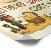 Poster Règles de piratage Citations motivationnelles - Po (Coin)