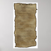 Poster Règles de pool (Devant)