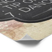 Poster Règles de salle de bar personnalisées (Coin)