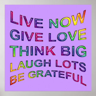 Poster Règles De Vie