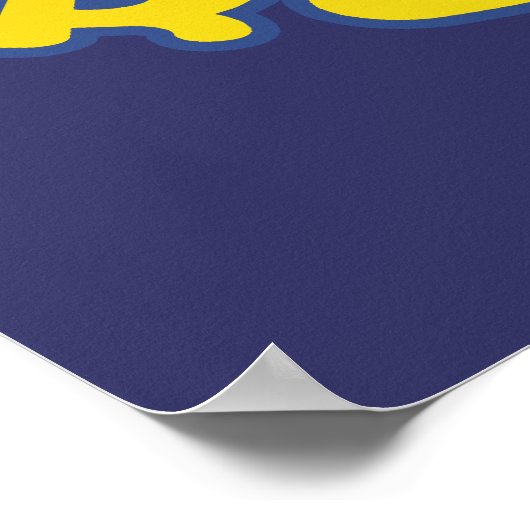 Poster Règles Mac et fromage (Coin)